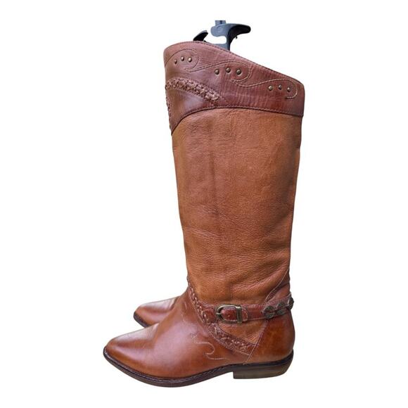 Vintage Circle S Leather Riding Boot Women size 6 - Picture 2 of 7